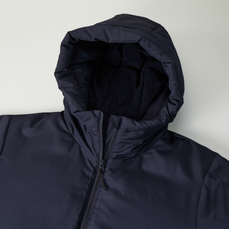 中綿入りフード ハイネック仕様 チンガード付き